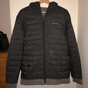 Avalanche reversible zip up jacket with hood